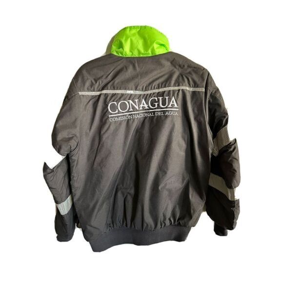 Mexico - Mens Reversible Jacket - Congagua Comision Nacional Del Agua - Picture 6 of 16